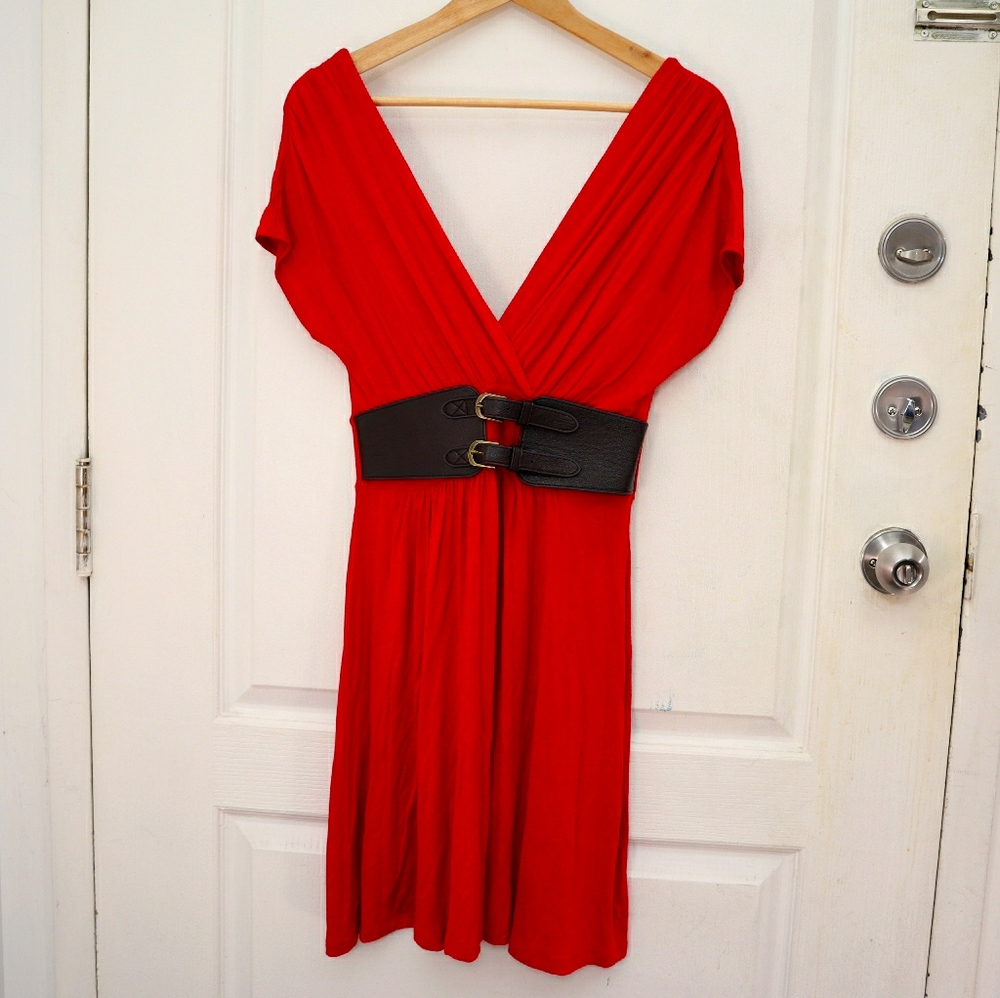 Belted dress